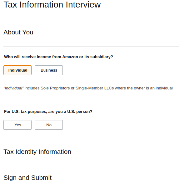 Registrarse en Amazon AWS Marketplace, paso 7